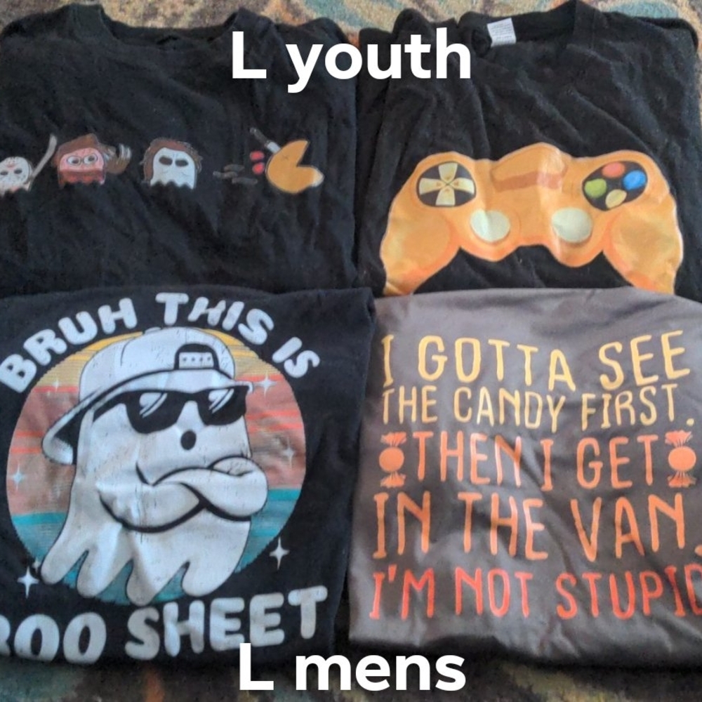 Graphic T-Shirts Bundle - Youth and Men's